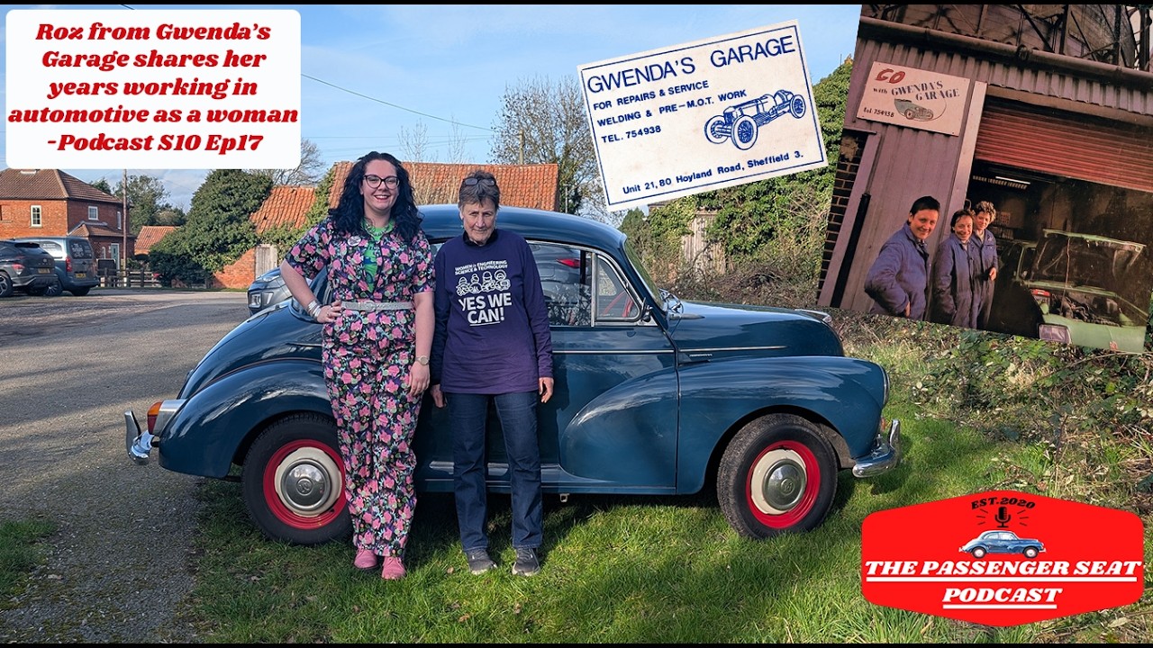 Roz from Gwenda’s Garage tells us about years working in automotive as a woman - Podcast S10 Ep17