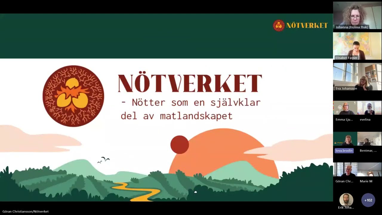 Nötter för framtiden - Framtidens vardagsmat med Lova Brodin & Göran Christensson
