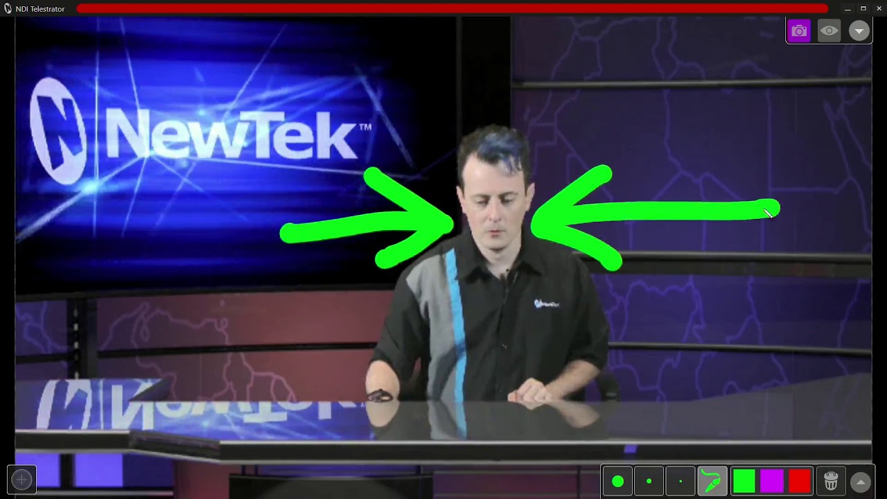 NewTek Tuesday Tutorial : NDI Telestrator