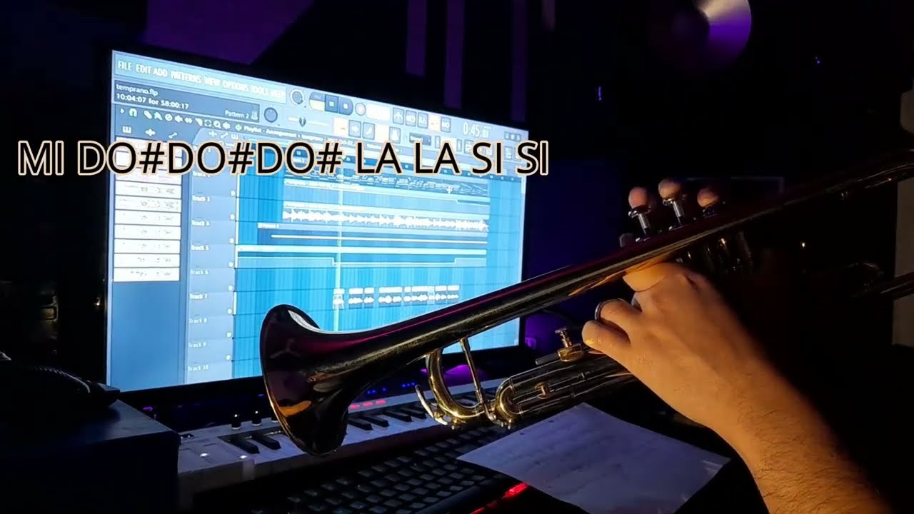 Temprano Yo Te Buscare_Marcos Witt_Tutorial de trompeta...