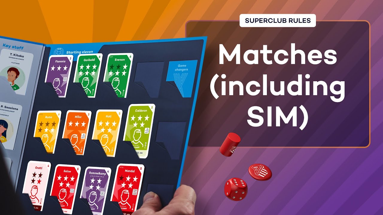 How to play Superclub: Matches (including SIM)