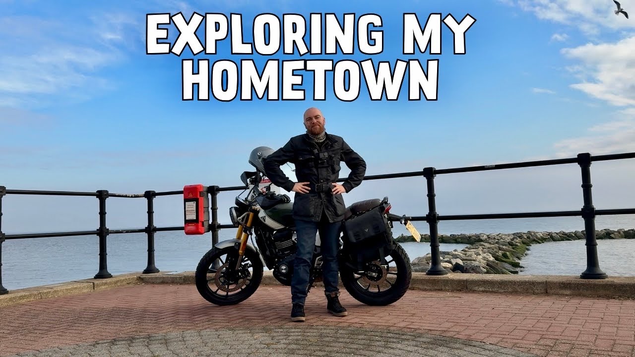 Я исследовал Клиторпс и Линкольншир | (Triumph Scrambler 400X) | Моя поездка в родной город [Част...