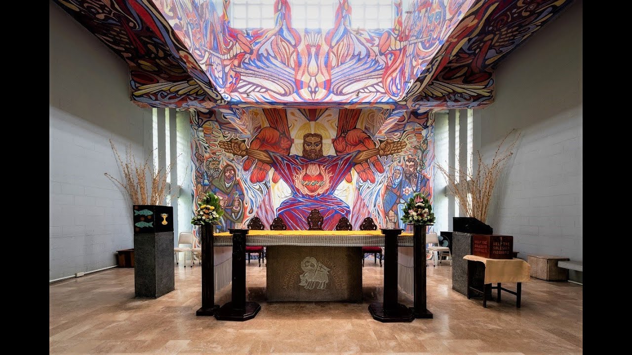The intriguing Chapel of the Angry Christ /St. Joseph the Worker Parish Church/