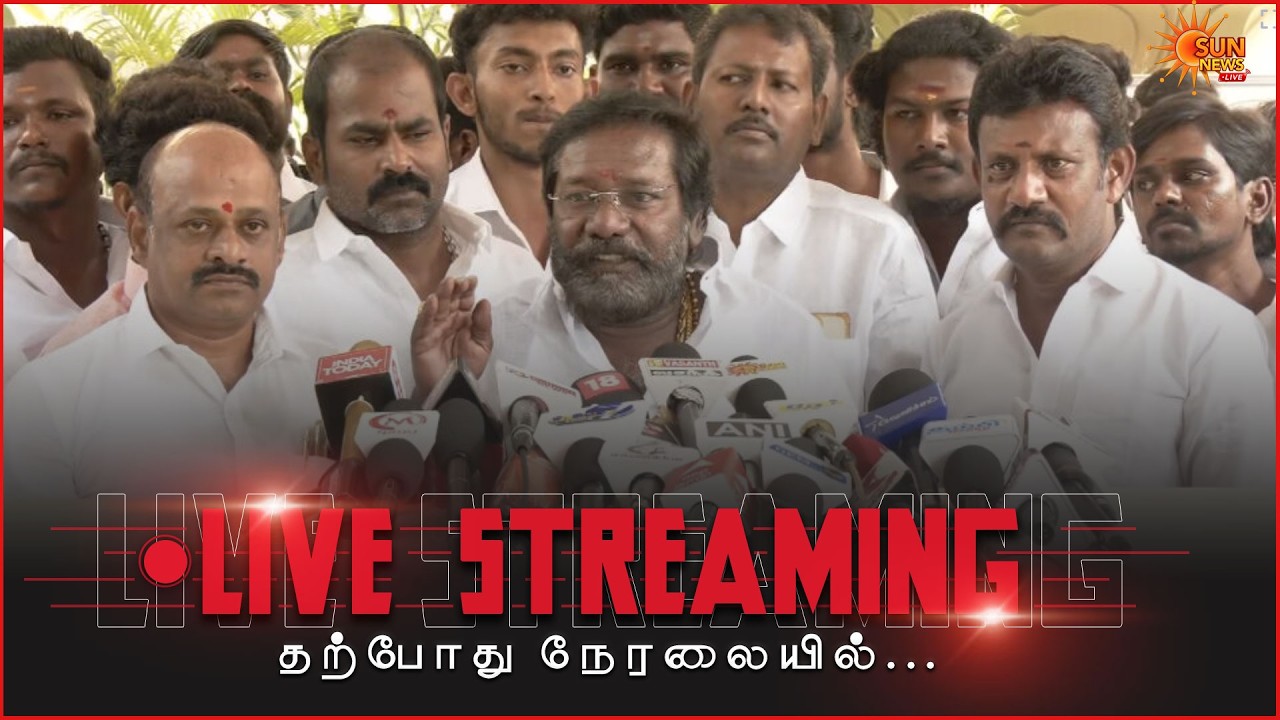 🔴LIVE : Karunas Press Meet | நடிகர் கருணாஸ் செய்தியாளர் சந்திப்பு | Sun news