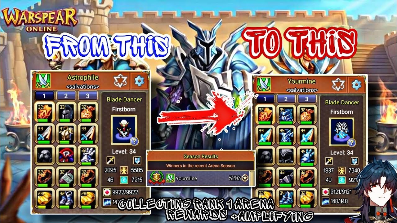 WARSPEAR ONLINE : Arena Rewards part 2 #warspearonline