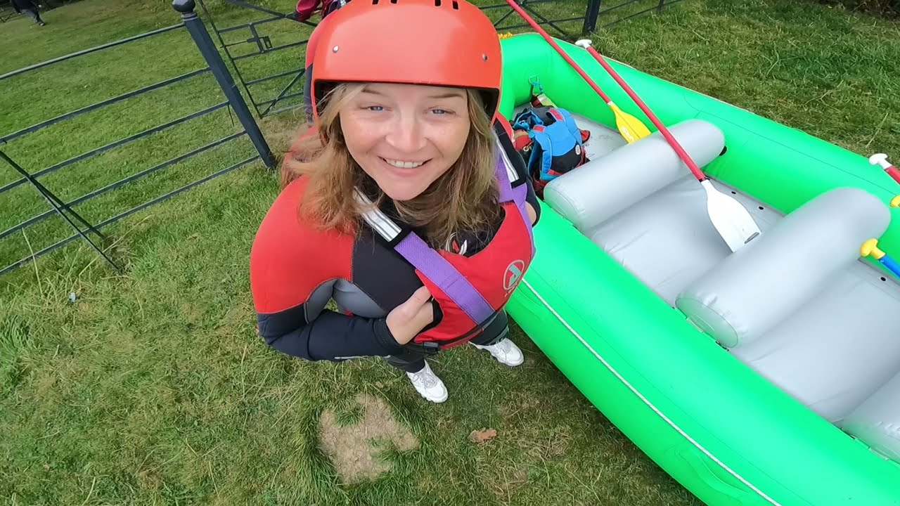 White Water Rafting River Dee Wales
