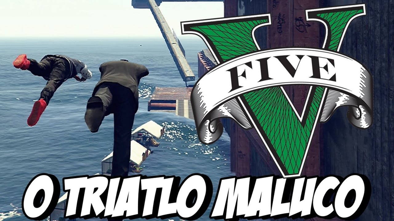 GTA V - TRIATLO SENSACIONAL COM PIRATAS EMBRAZADOS. NÃO TIVERAM NEM CHANCE