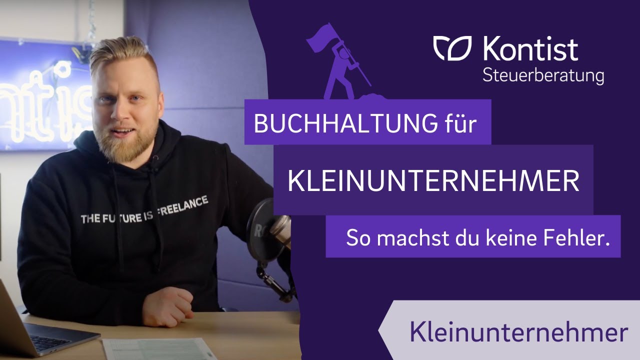 Buchhaltung für Kleinunternehmer | Buchhalterische Pflichten mit Kleinunternehmerregelung