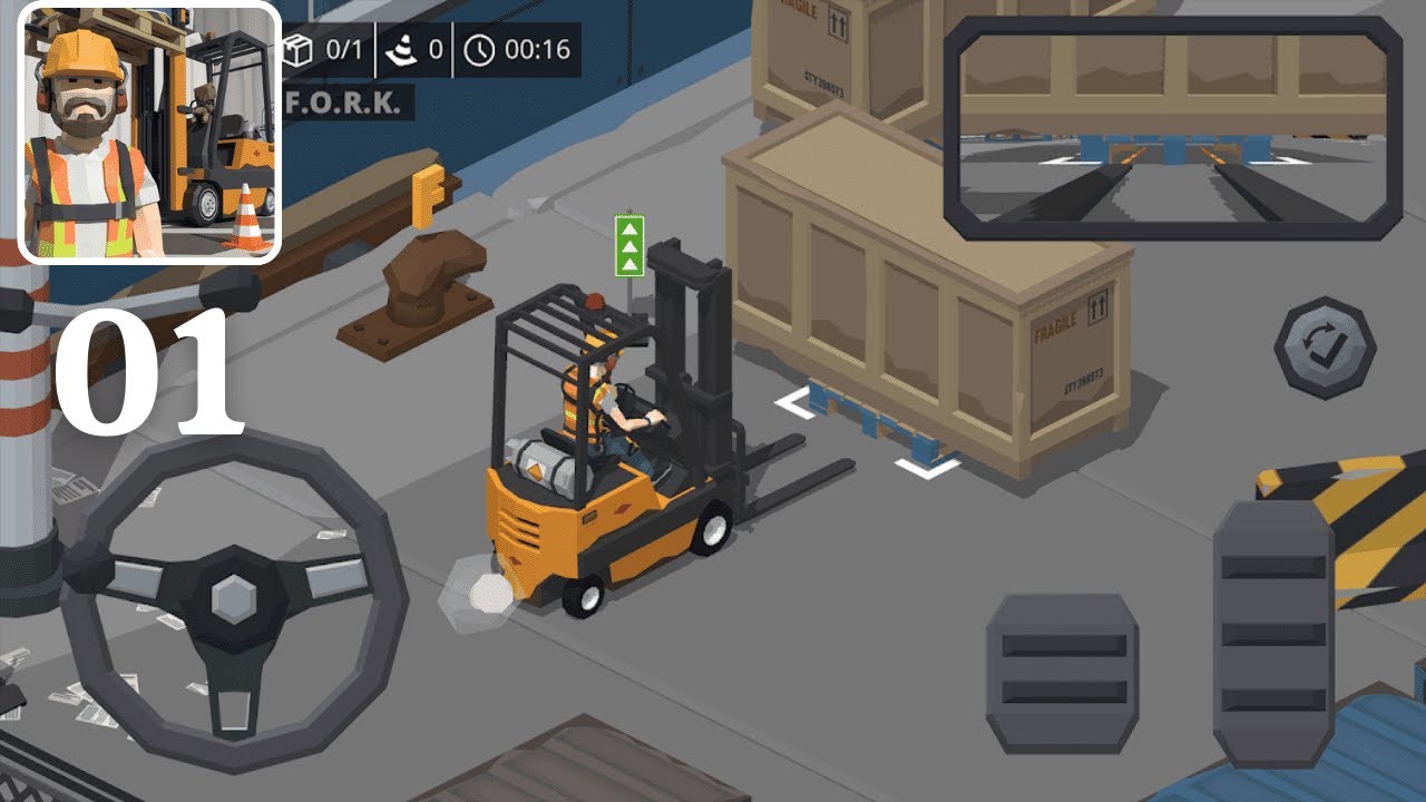 Forklift Extreme 2 🚧 |  Gameplay Walkthrough 01 | Can You Handle the Forklift?