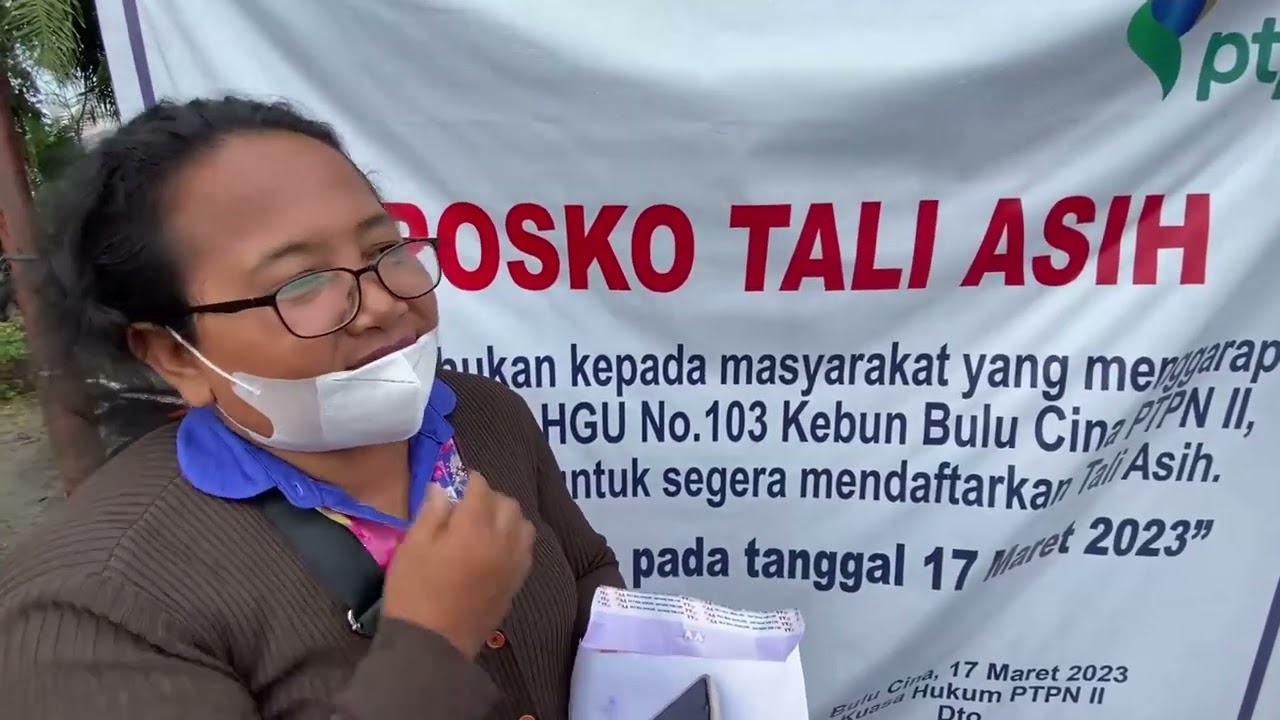 23 Tahun digarap warga PTPN II ambil kembali lahan HGU no 103 seluas 382 Ha