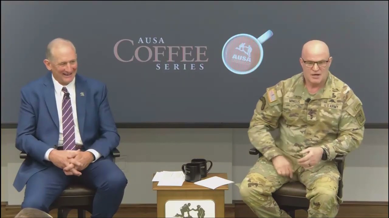 AUSA's Coffee Series - GEN James J. Mingus, Vice Chief of Staff of the Army