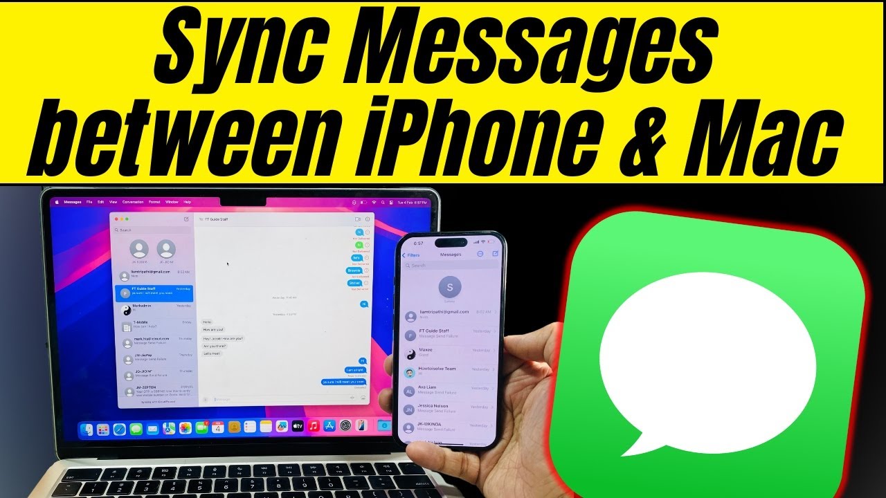 How to Sync Messages from iPhone to Mac in 2026