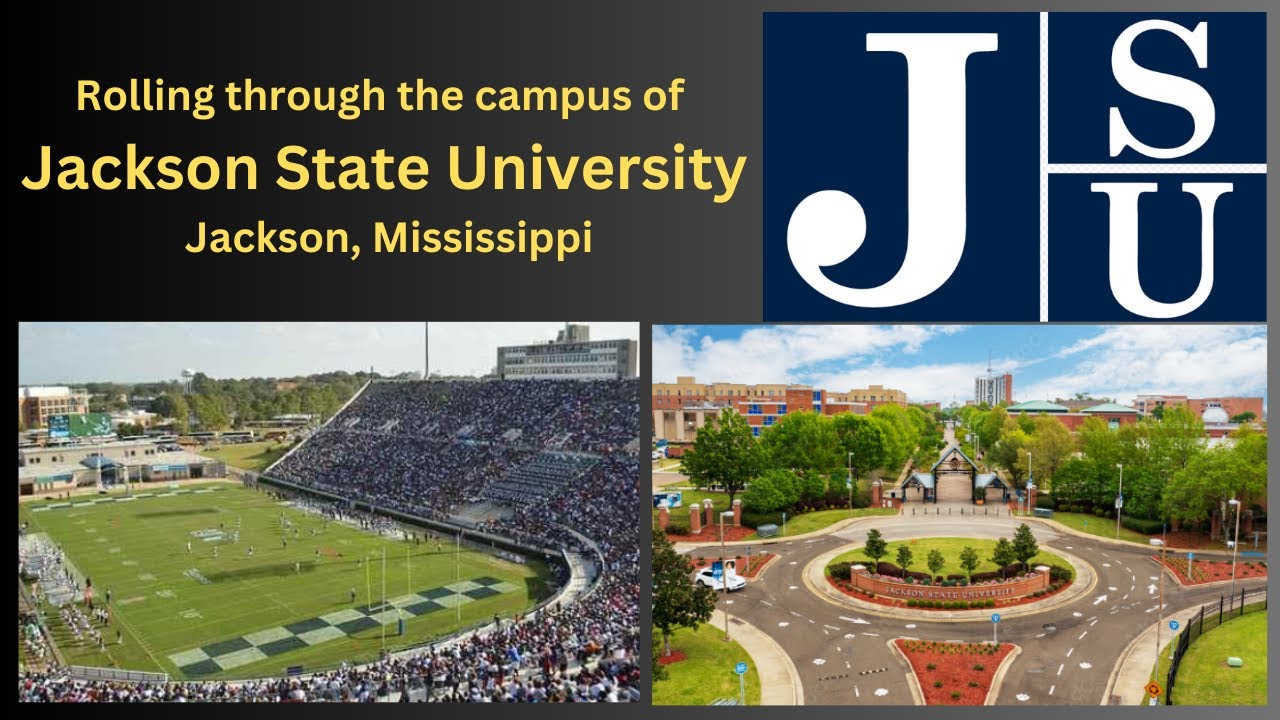 Rolling through the campus of Jackson State University in Jackson, Mississippi  (4k)