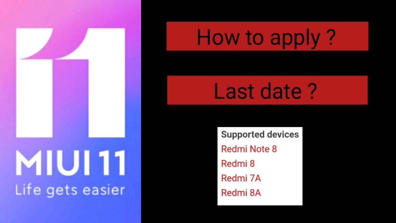 MIUI 11 Global Stable Beta Testers Wanted | Apply Fast !