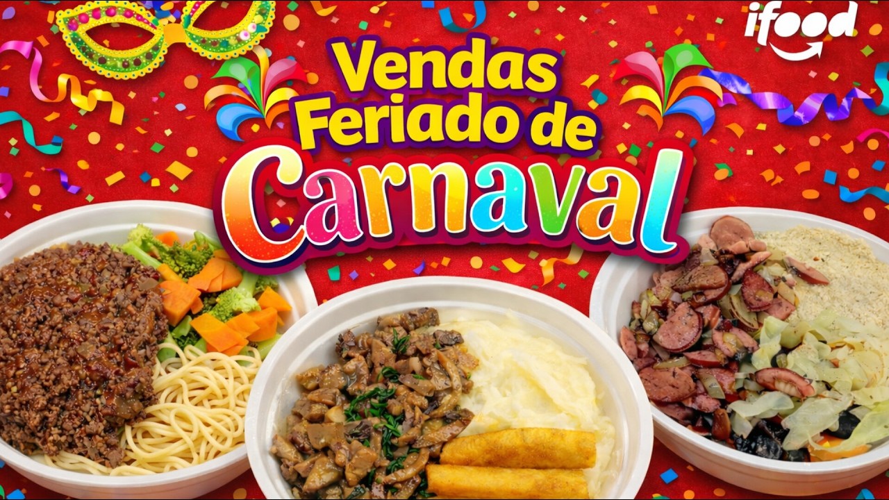 CARNAVAL BOMBOU NAS VENDAS 🎉💰