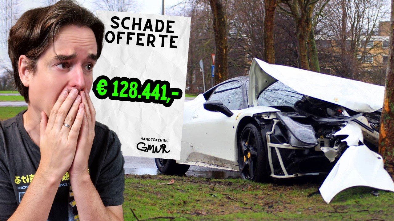 Ik reed mijn auto total loss en dit is wat het kostte