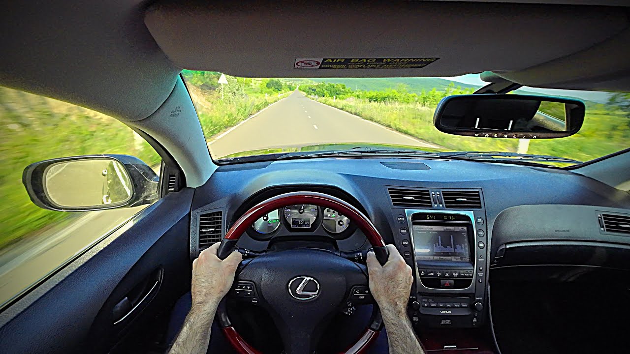 2010 Lexus GS450h | POV - Driving on Curvy Roads | 4K HDR