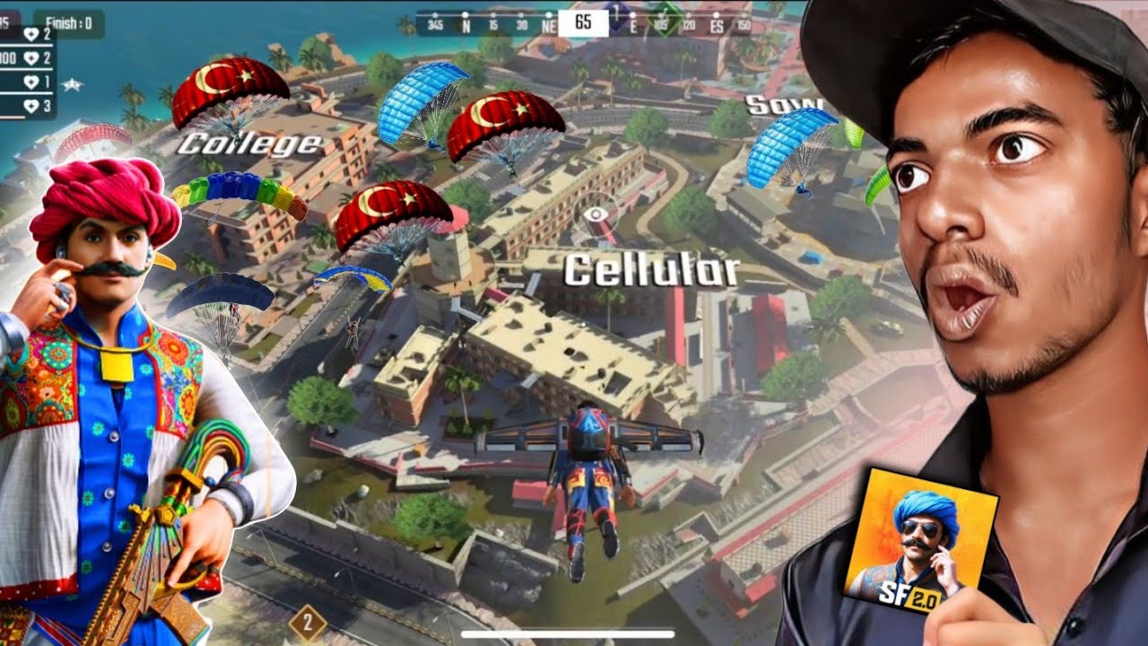 ScarFall 2.0 : Battle Royale In Maithili Language😍 | New GamePlay In Maithili Language