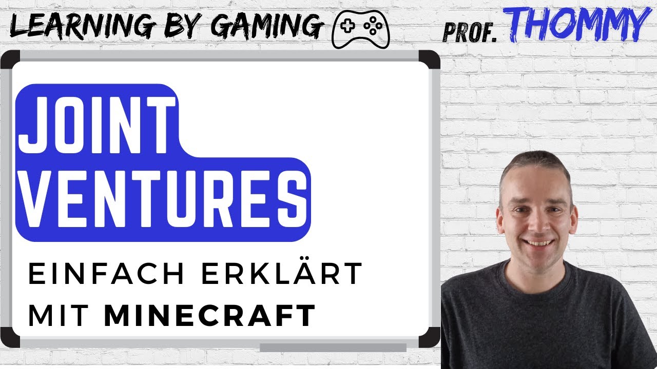 Joint Ventures - einfach erklärt mit Minecraft | Learning by Gaming