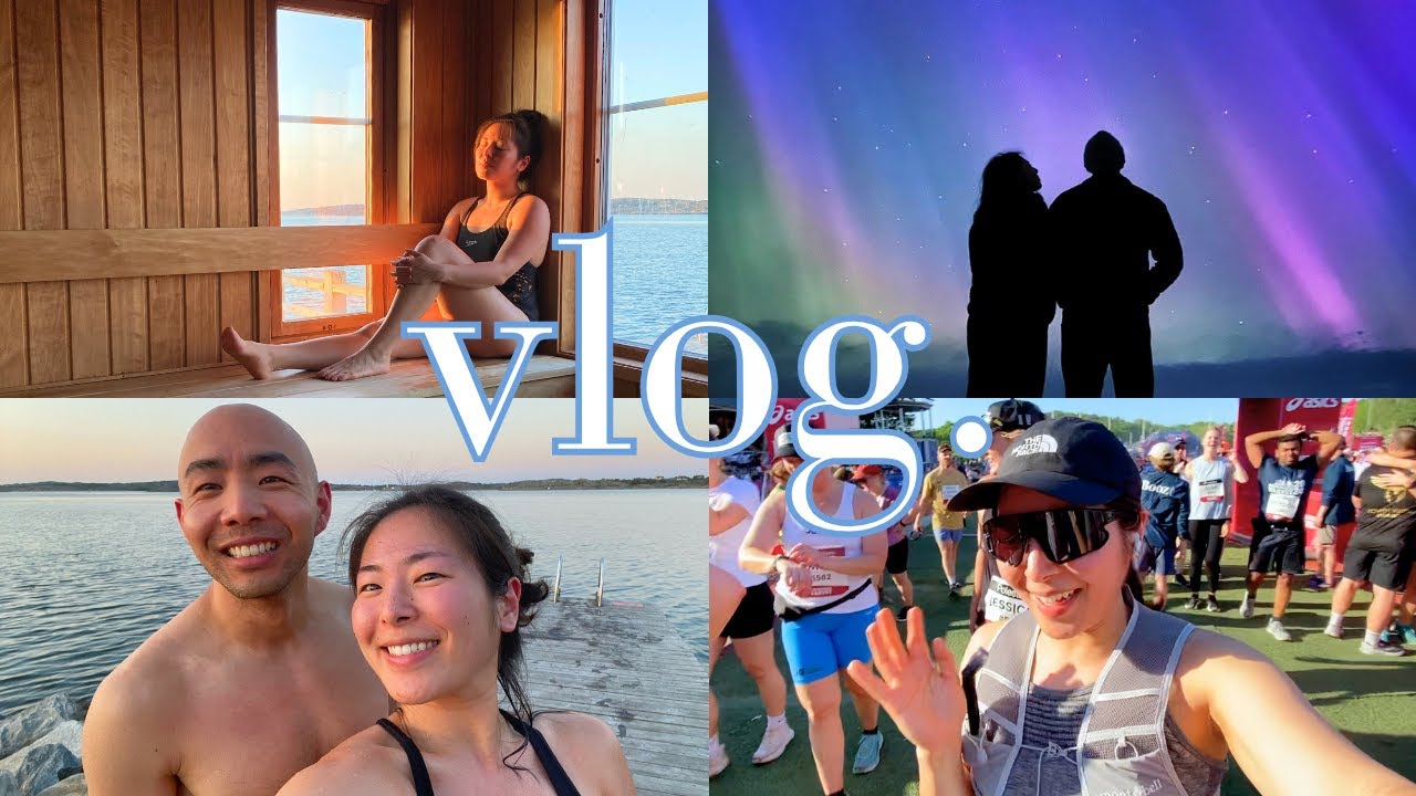 Vlog 16｜瑞典極光爆發、泰勒絲演唱會、跑了一場半馬、再訪桑拿小屋｜ItsVivianShh