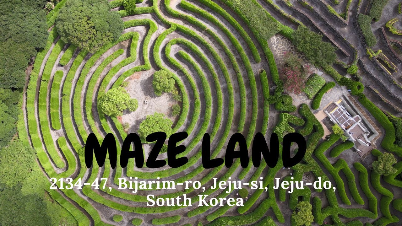 THE LEGEND OF THE BLUE SEA FILMING LOCATION - MAZE LAND (메이즈랜드) starring Lee Min-Ho l JEJU-DO  KOREA