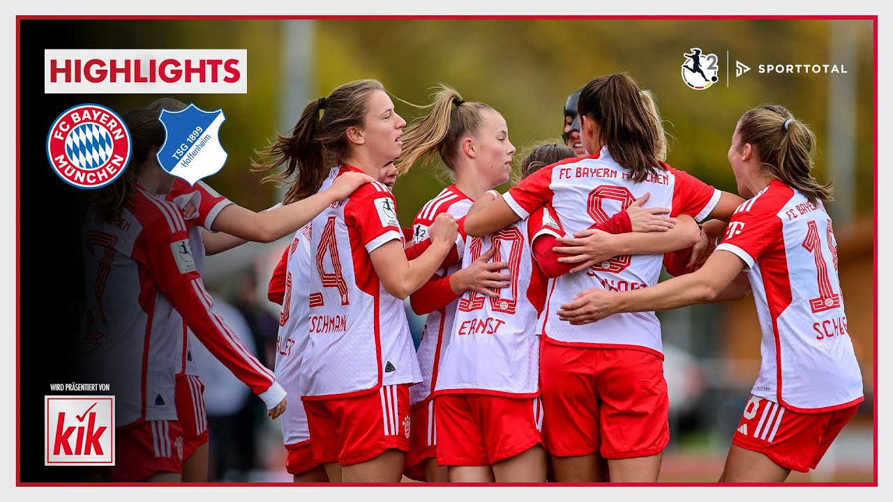 Traumtor entscheidet Kellerduell! | FC Bayern München II - TSG Hoffenheim II | 2. Frauen-Bundesliga