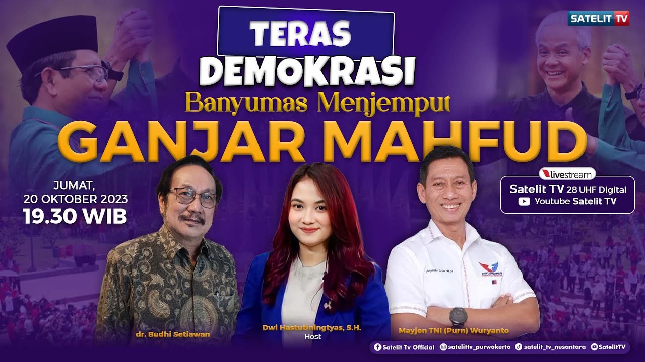 TERAS DEMOKRASI - BANYUMAS MENJEMPUT GANJAR MAHFUD