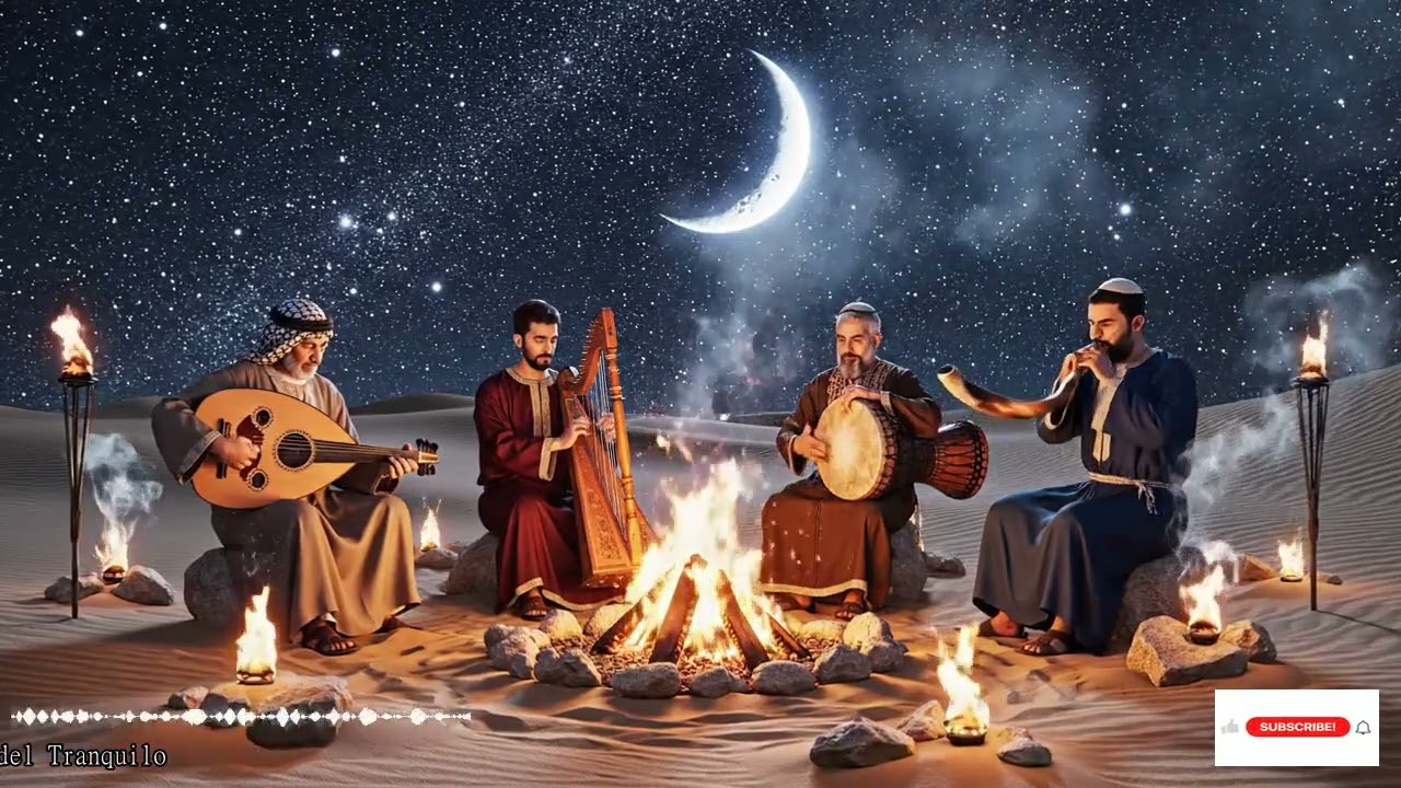Música instrumental sagrada del templo para presencia divina, sanación espiritual y descanso profu
