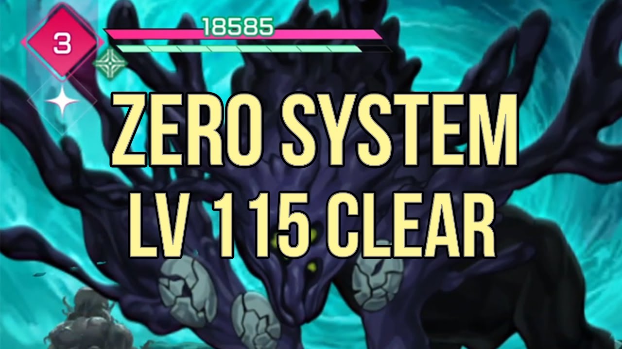 Level 115 Zero System Clear (Mei, Veronica, Mika) - Chaos Zero Nightmare
