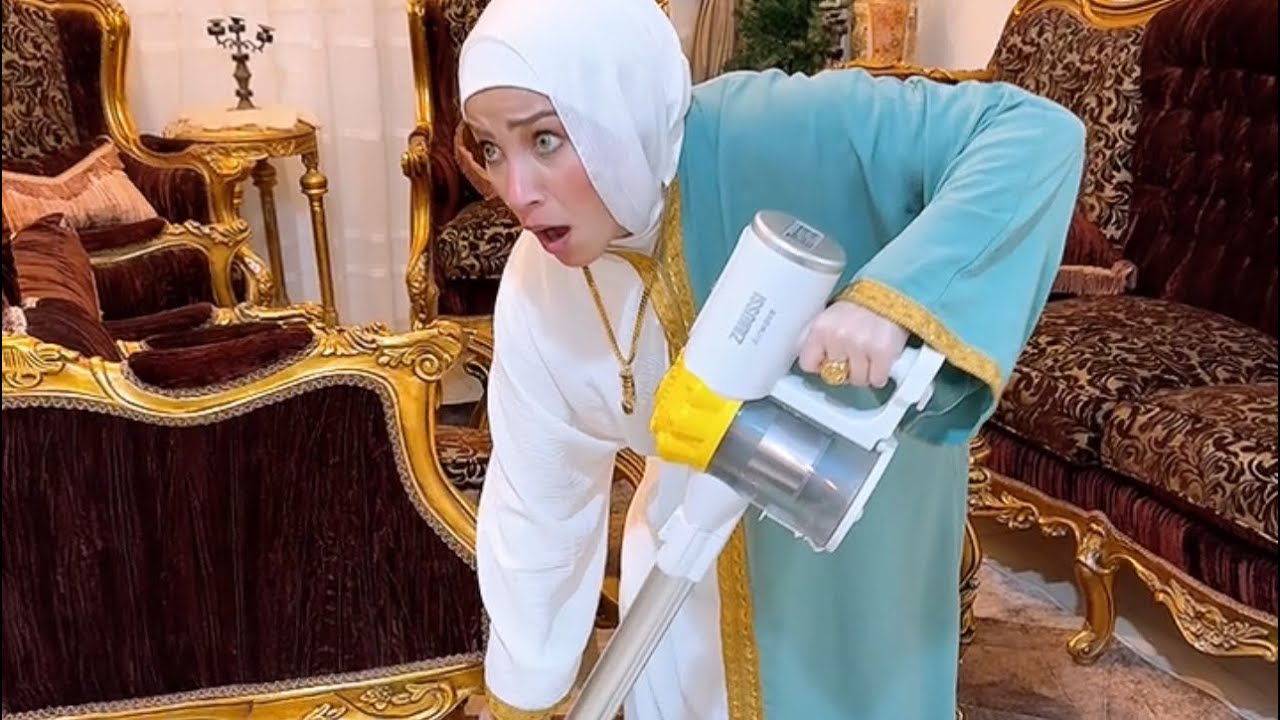لما جوزك يقولك ماسكة الموبايل طول اليوم😅اعملى كده