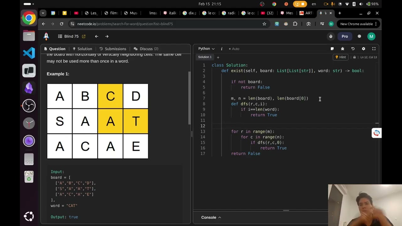 Day 79 of programming until I get a job as AI research engineer