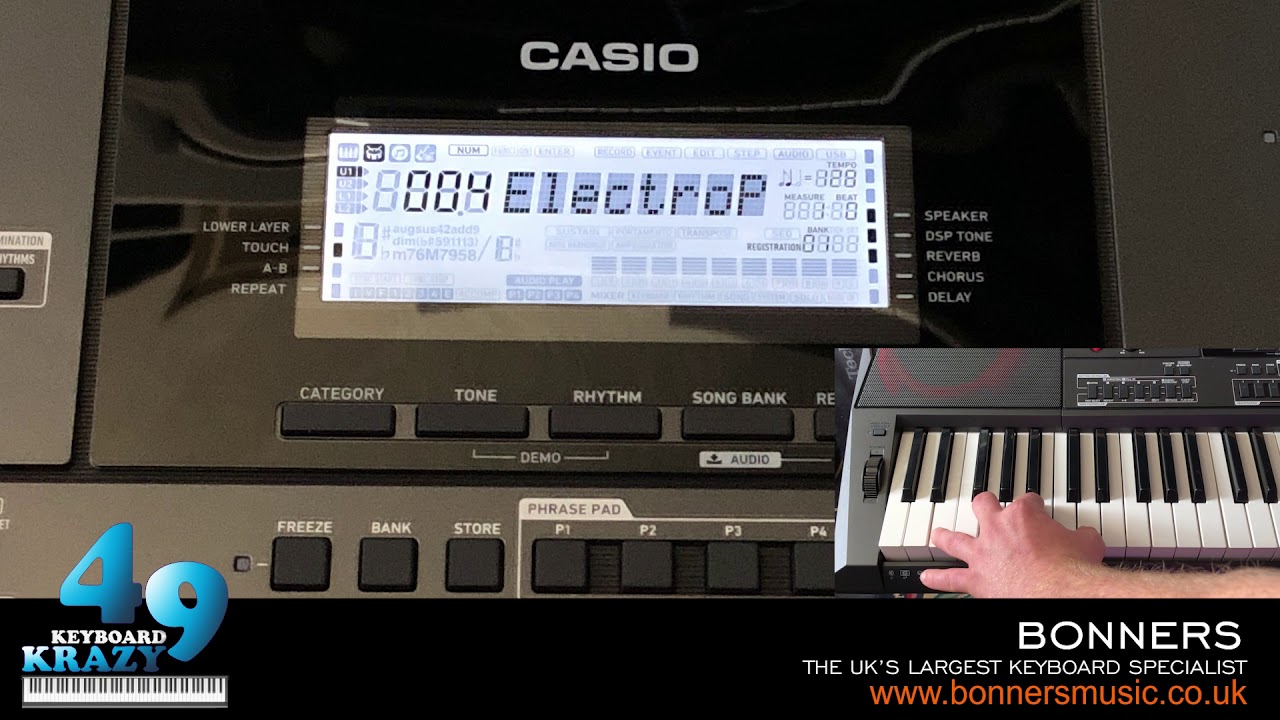 The New Casio CT-X5000 Keyboard Review - 235 Rhythm Styles Part 1/3