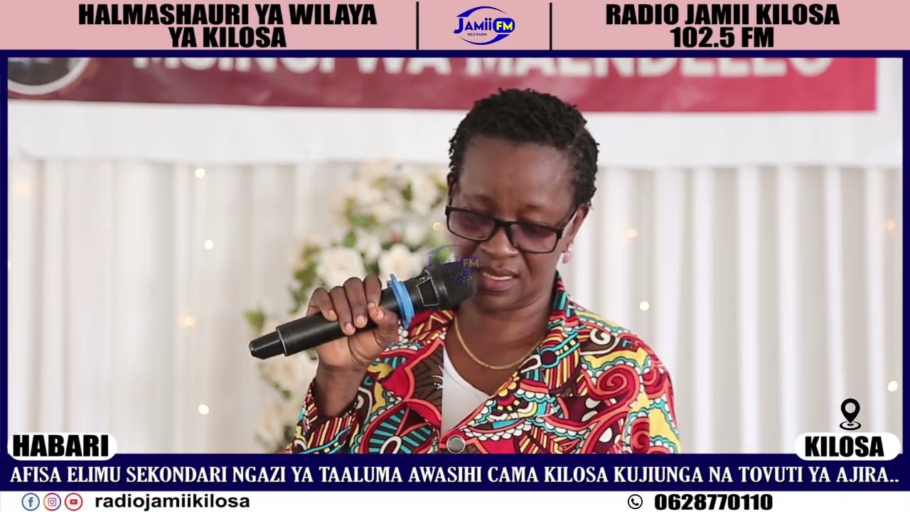 AFISA ELIMU SEKONDARI NGAZI YA TAALUMA AWASIHI CAMA KILOSA KUJIUNGA NA MTANDAO WA AJIRA.