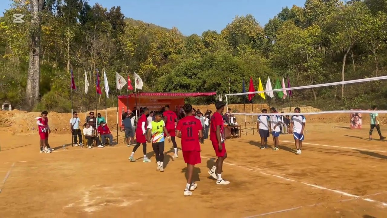Chitawan kunaghari ma  vallyball parbat vs