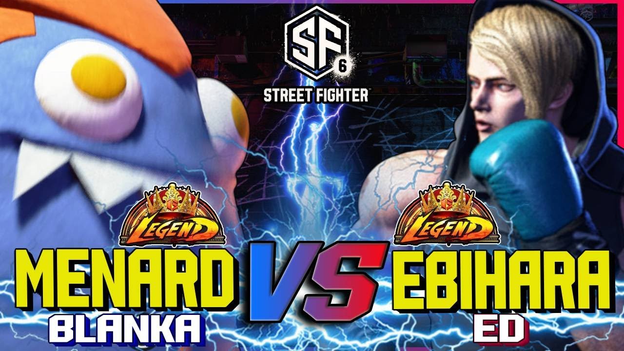 SF6 ▰ MENARD (Blanka) vs EBIHARA (Ed) ▰ Street Fighter 6 High Level Gameplay