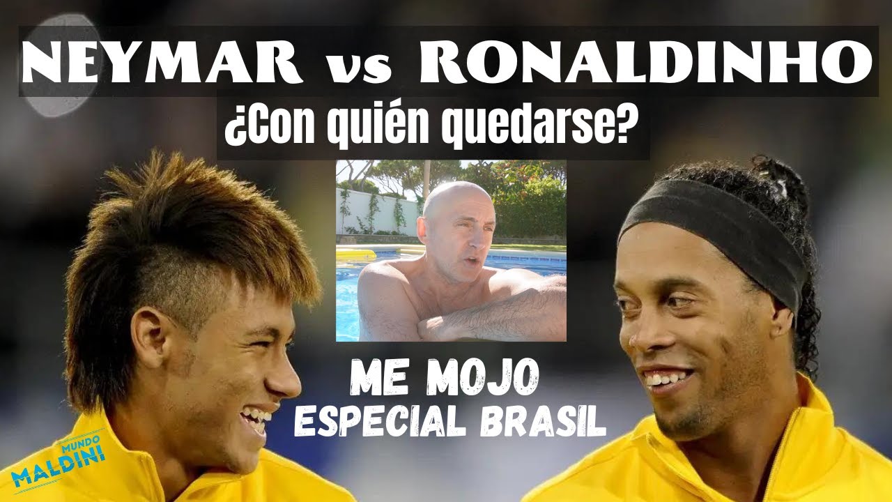 RONALDINHO CONTRA NEYMAR, UN ME MOJO MUY ESPECIAL ¿CON QUIÉN QUEDARSE Y POR QUÉ? #mundomaldini