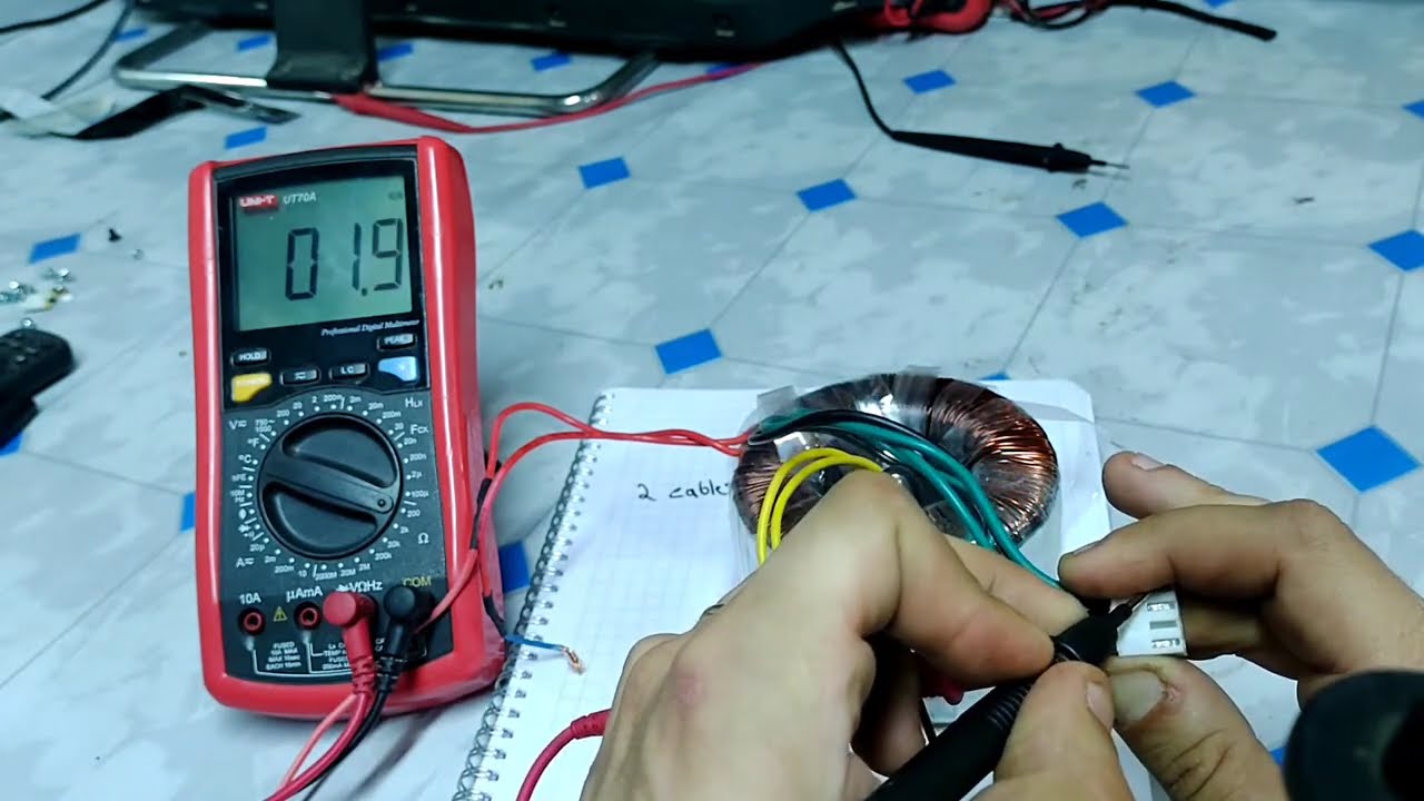✅COMO PROBAR UN TRANSFORMADOR TOROIDAL PRUEBA ESTATICA Y DINÁMICA ✅