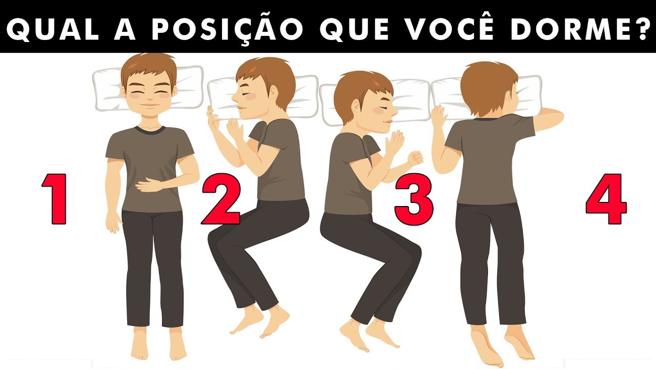 5 posições de dormir que revelam QUEM VOCÊ É