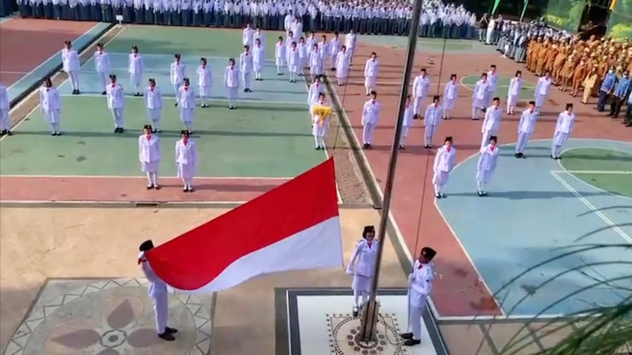 Pengibaran Bendera Merah Putih || Paskibra SMA NEGERI 3 MEDAN