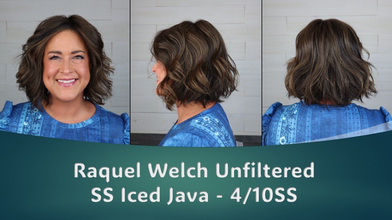 Raquel Welch Unfiltered in Iced Java - R4/10SS | A GREAT wig that is right up my alley!