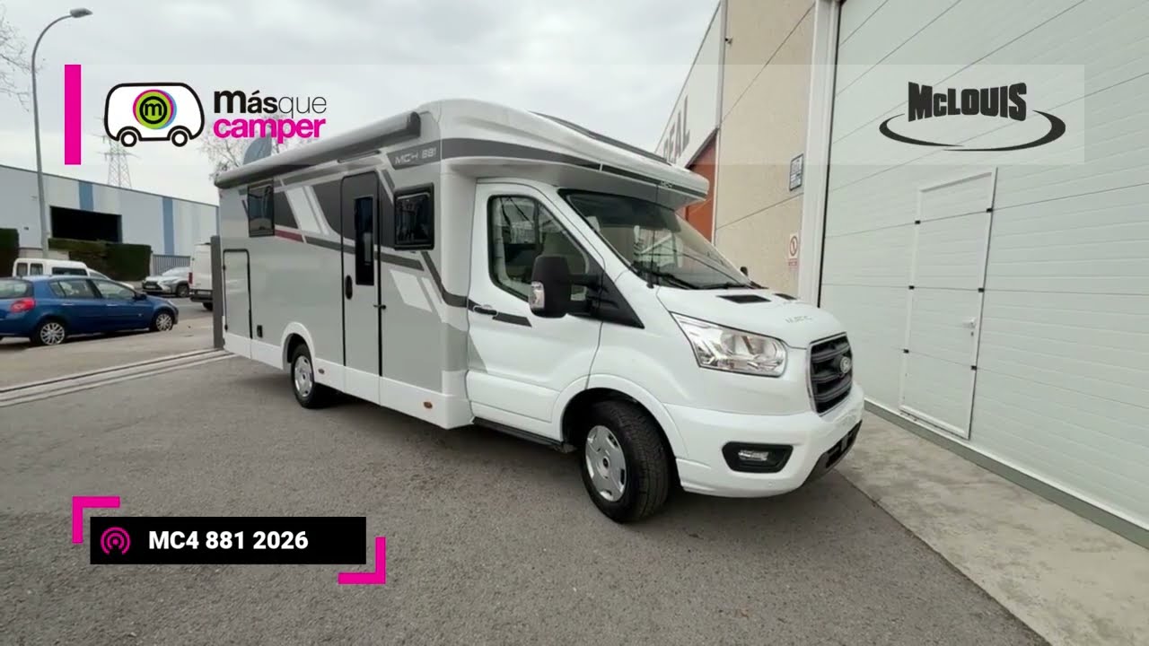 Autocaravana perfilada McLouis MC4 881 Ford Matic 2026