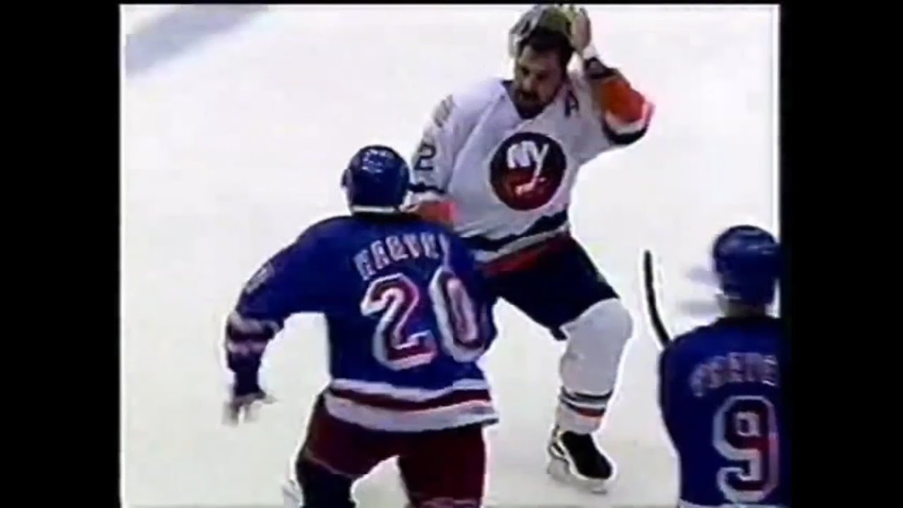 Rangers - Islanders rough stuff 12/2/98