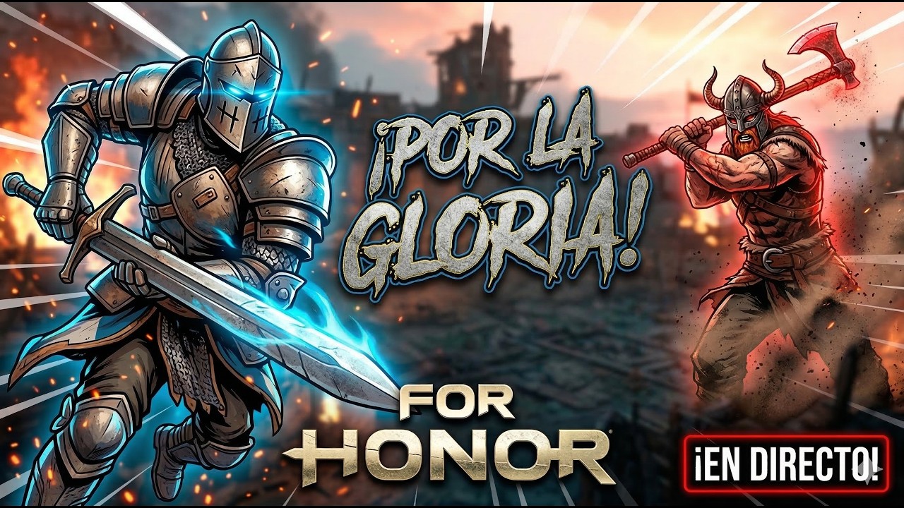 ¡POR LA GLORIA!⚔️Dominio y Duelos en For Honor + PRECARGA DEL CRIMSON + mas  #juegos #estrategia