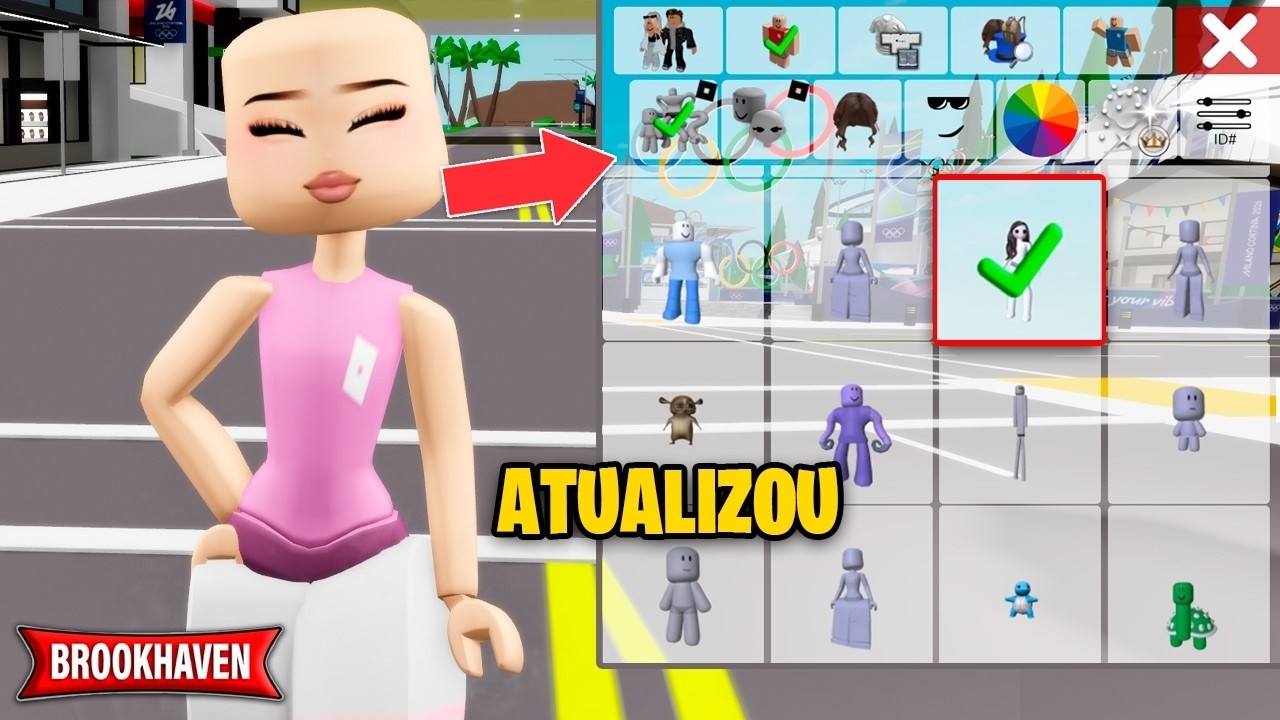 COMO TENER LA NUEVA ACTUALIZACION PARA PONER AVATARES COMPLETOS de PILCHERA en BROOKHAVEN 🏡 RP