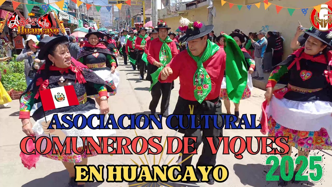 ASES DE HUANCAYO Y SENSACION DE AMERICA CON LOS COMUNEROS DE VIQUES 2025