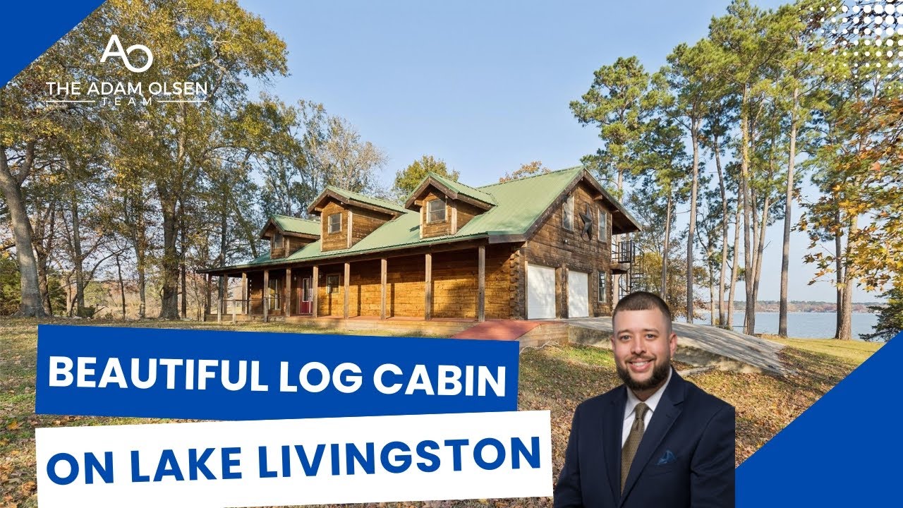 Waterfront Log Cabin Retreat on Lake Livingston!
