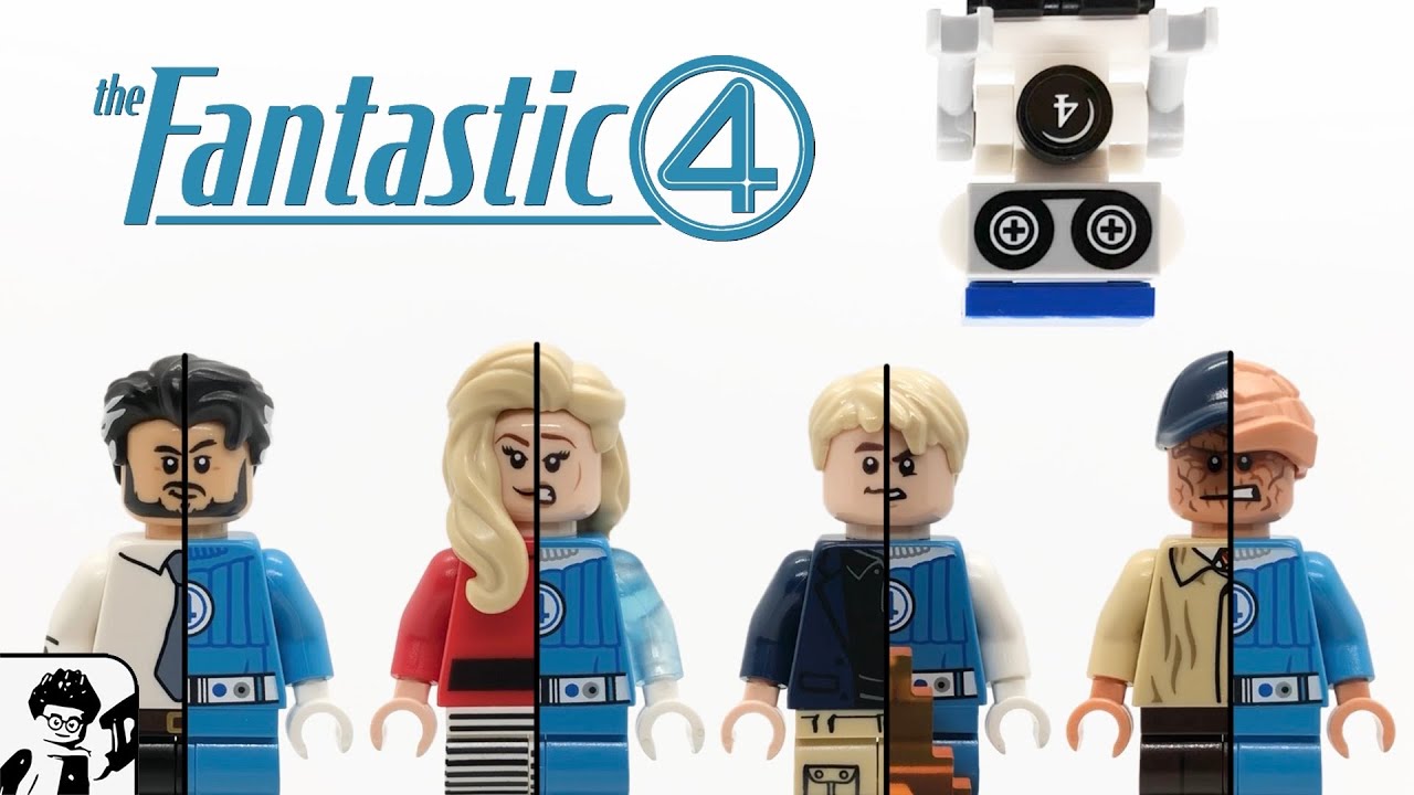 LEGO The Fantastic Four: First Steps Custom Minifigures!