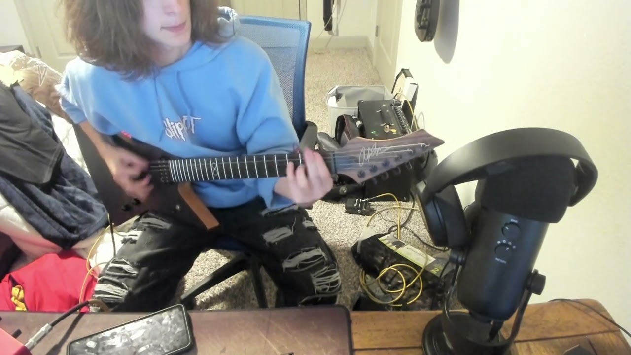 Acid Bath - God Machine guitar cover