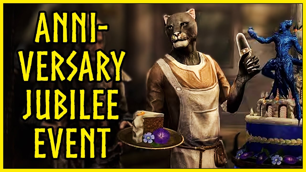 ESO Anniversary Jubilee Event Guide 2024 -  Double XP,free mount,new quest,Event Tickets,new rewards