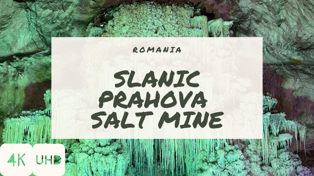 WalkIn SLANIC PRAHOVA SALT MINE | ROMANIA | 4K HDR Walking Tour